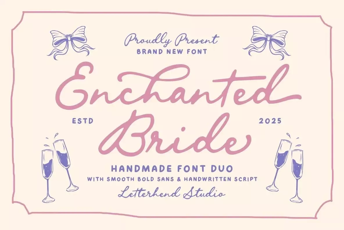 Enchanted Bride Font — YouWorkForThem