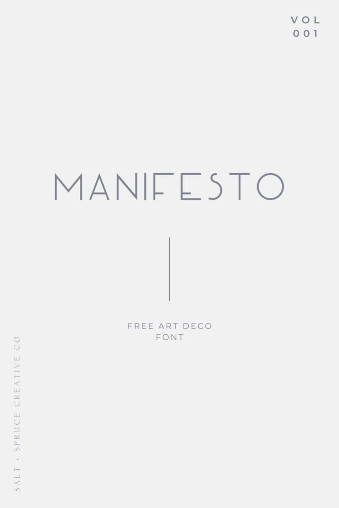 Font Spotlight Vol. 1 — saltandspruceco.com