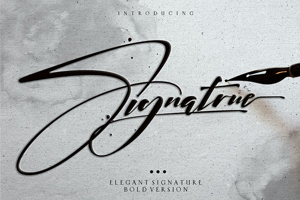 Best Signature Fonts | | Graphic Design Junction