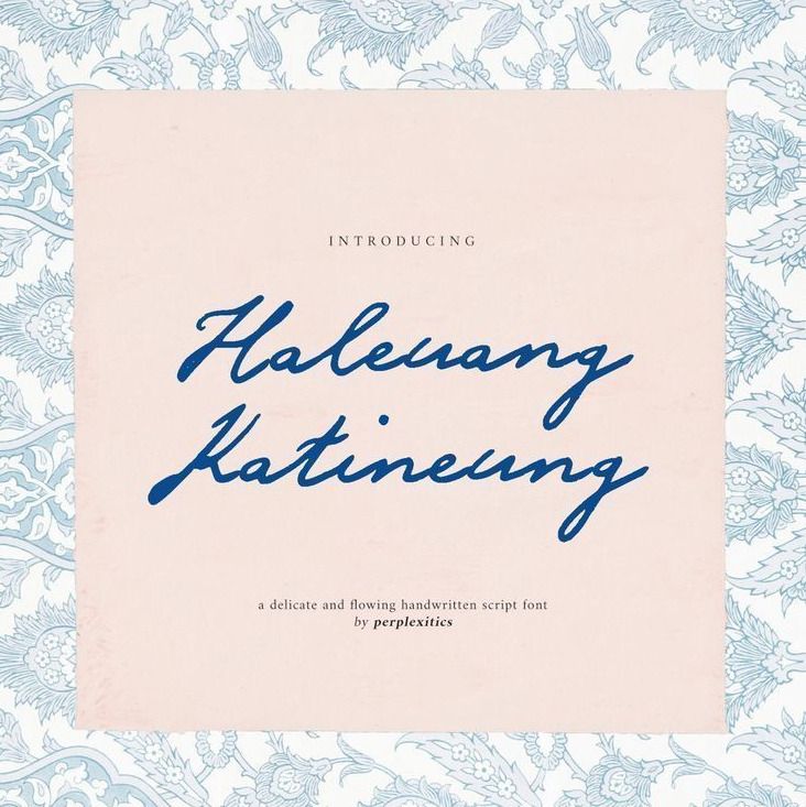 Delicate Cursive Script for Weddings and Creative Projects in 2025 | Cursive fonts handwritten, Let