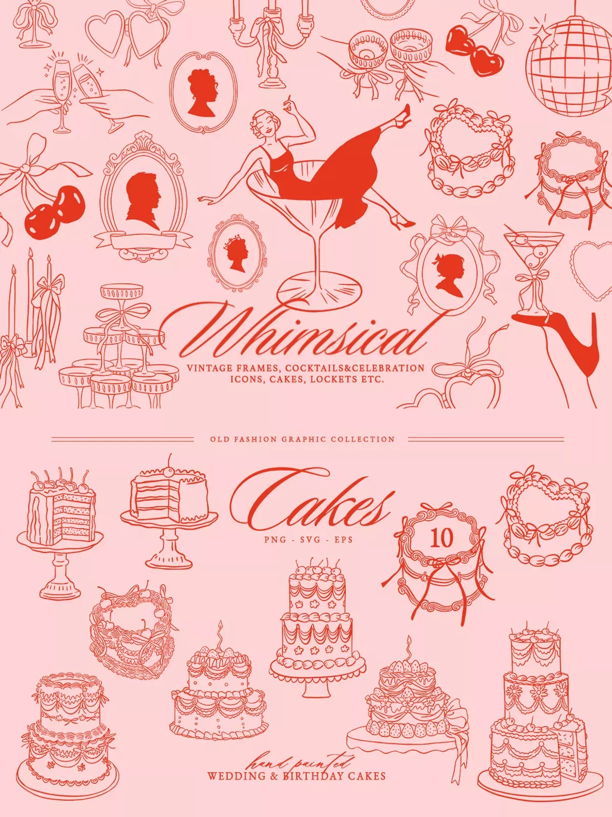 Whimsical Wedding Vintage Collection — Grafik Yeah!