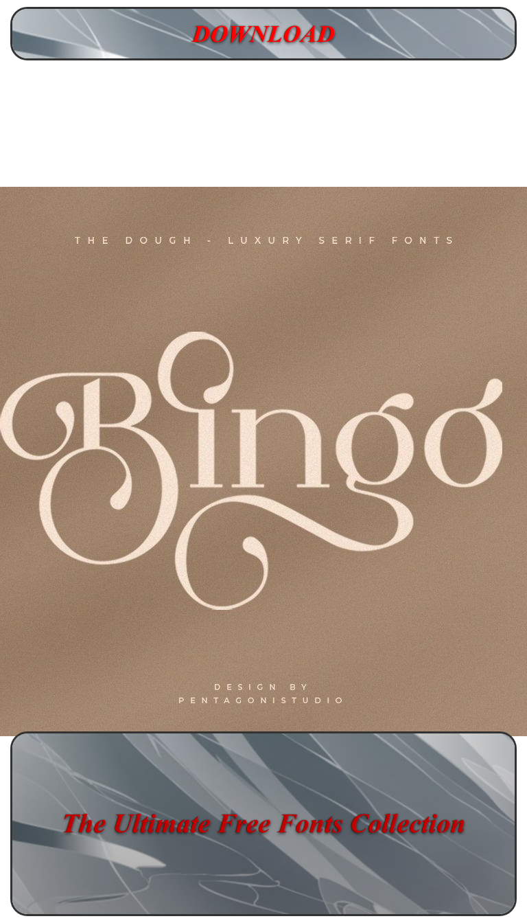 The Ultimate Free Fonts Collection