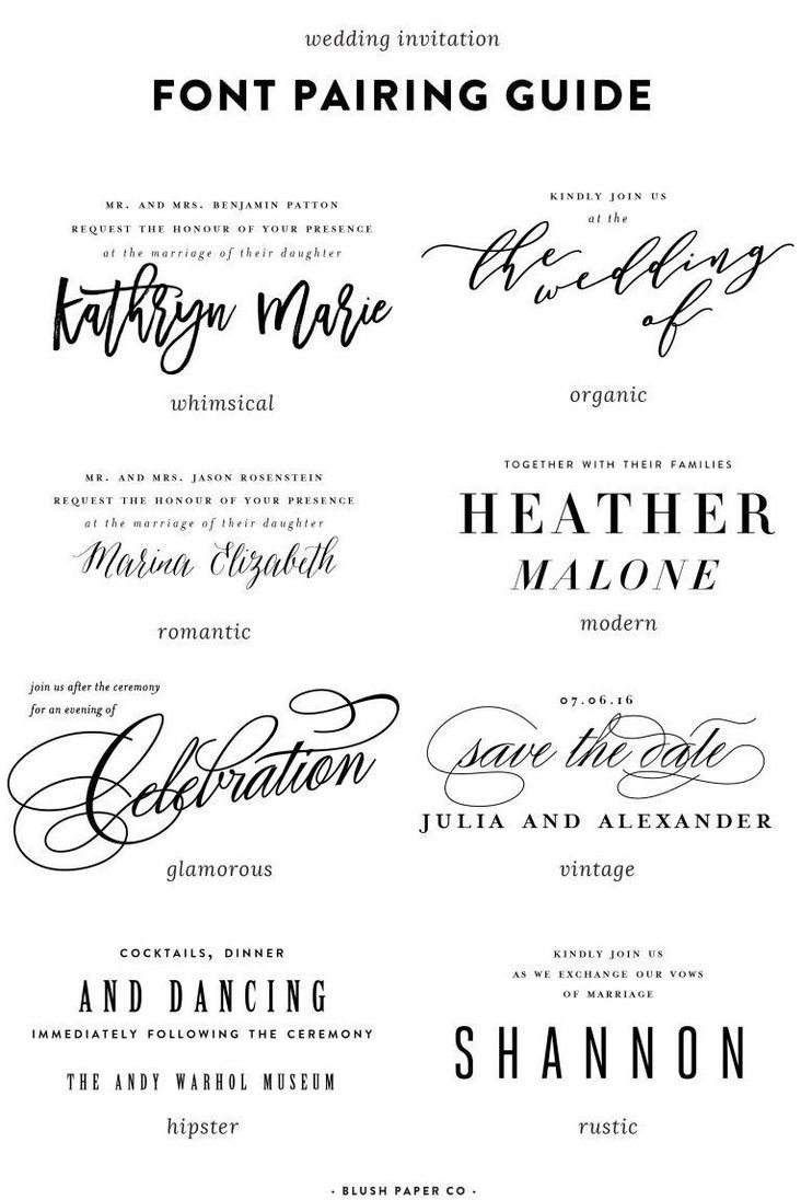 Hand Belettering Alfabet