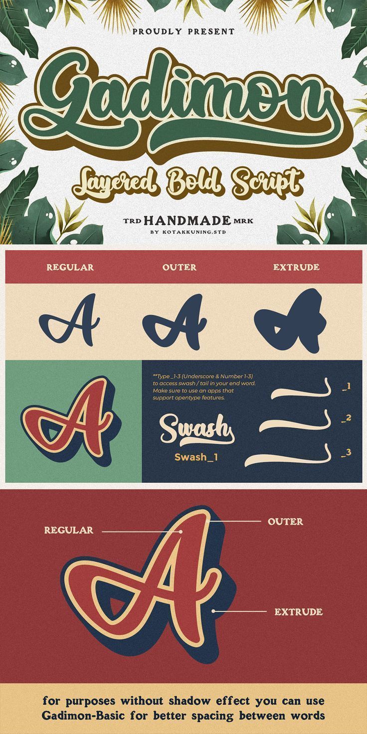Retro Script Font