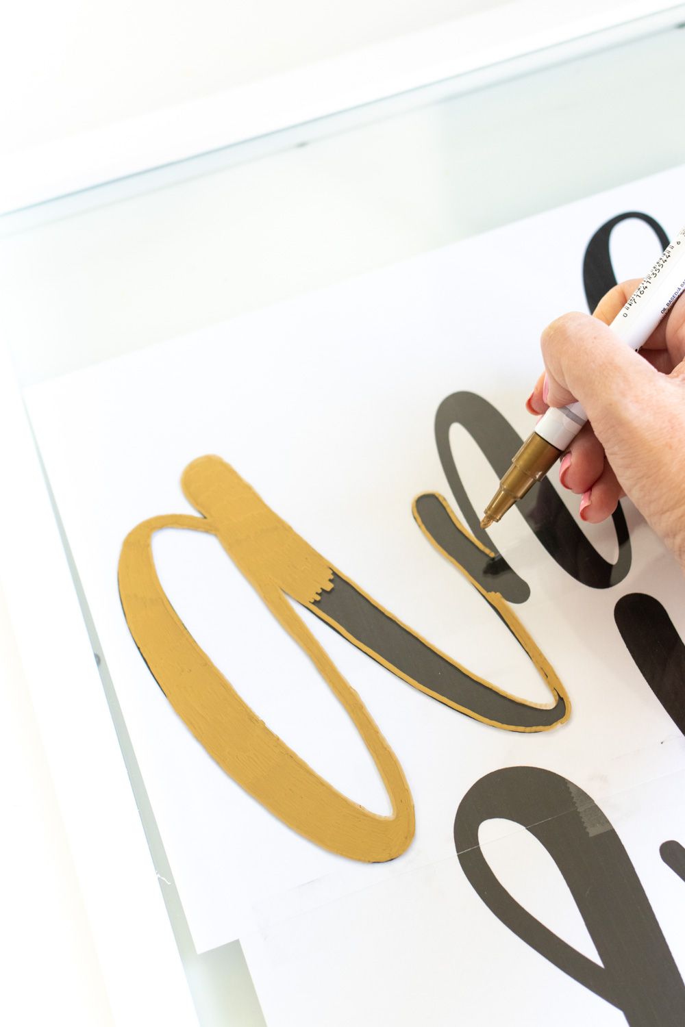 Easy DIY Calligraphy Sign for Weddings | Club Crafted