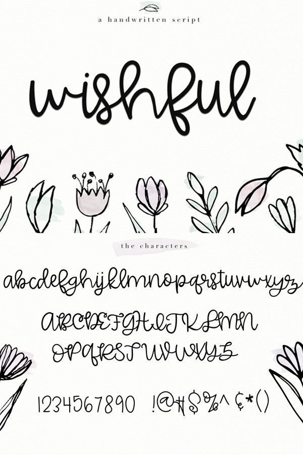 Wishful — Bold Handwritten Script
