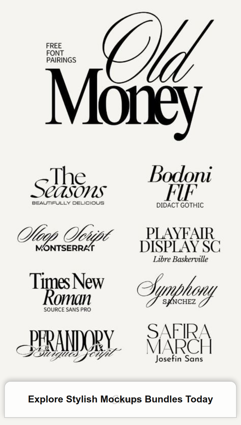 Incorporate Stylish Fonts in Google Docs with Free Mockups for Your Projects