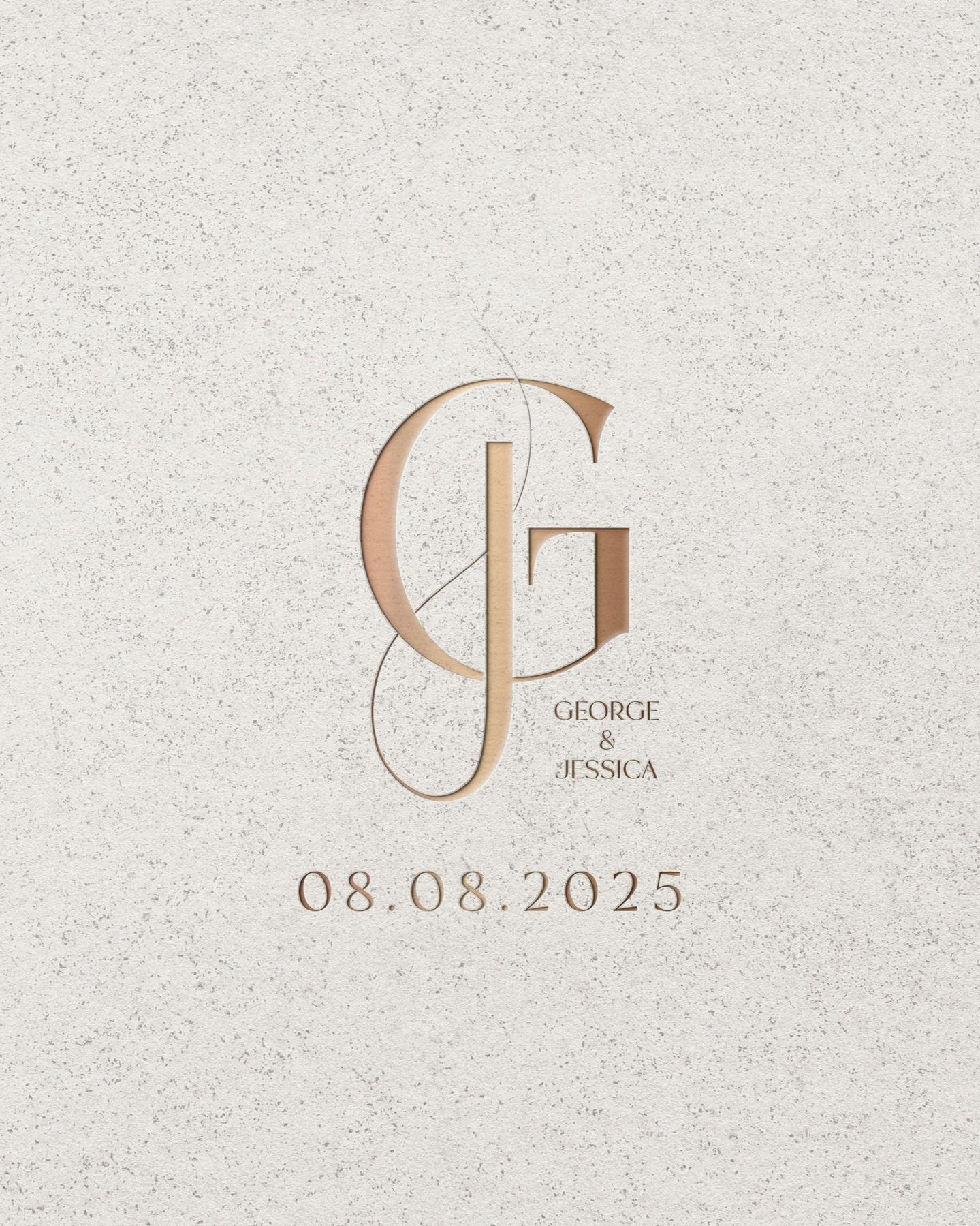 Wedding Monogram, Personal Logo, Letters Monogram, GJ monogram