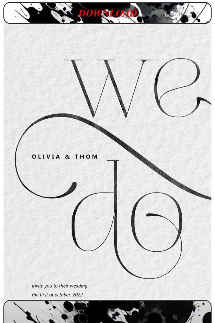 Elegant Dark Green Wedding Invitation Suite