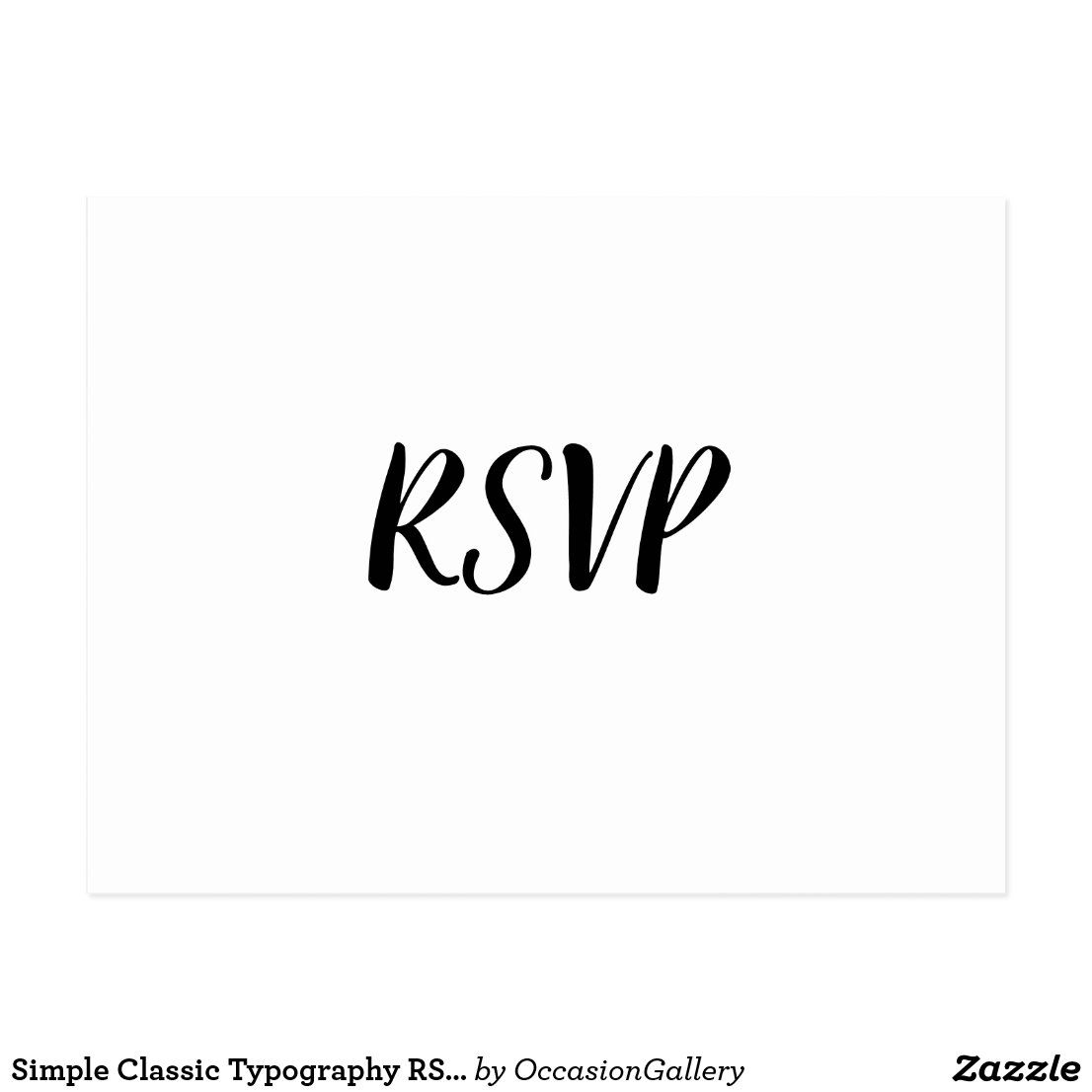 Wedding RSVP & Response Cards | Zazzle