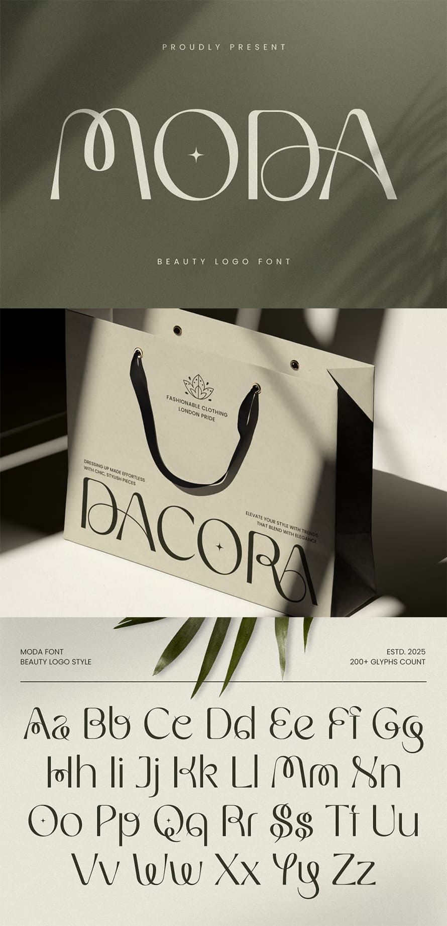 50 Modern Fonts for Professional Design — GDJ