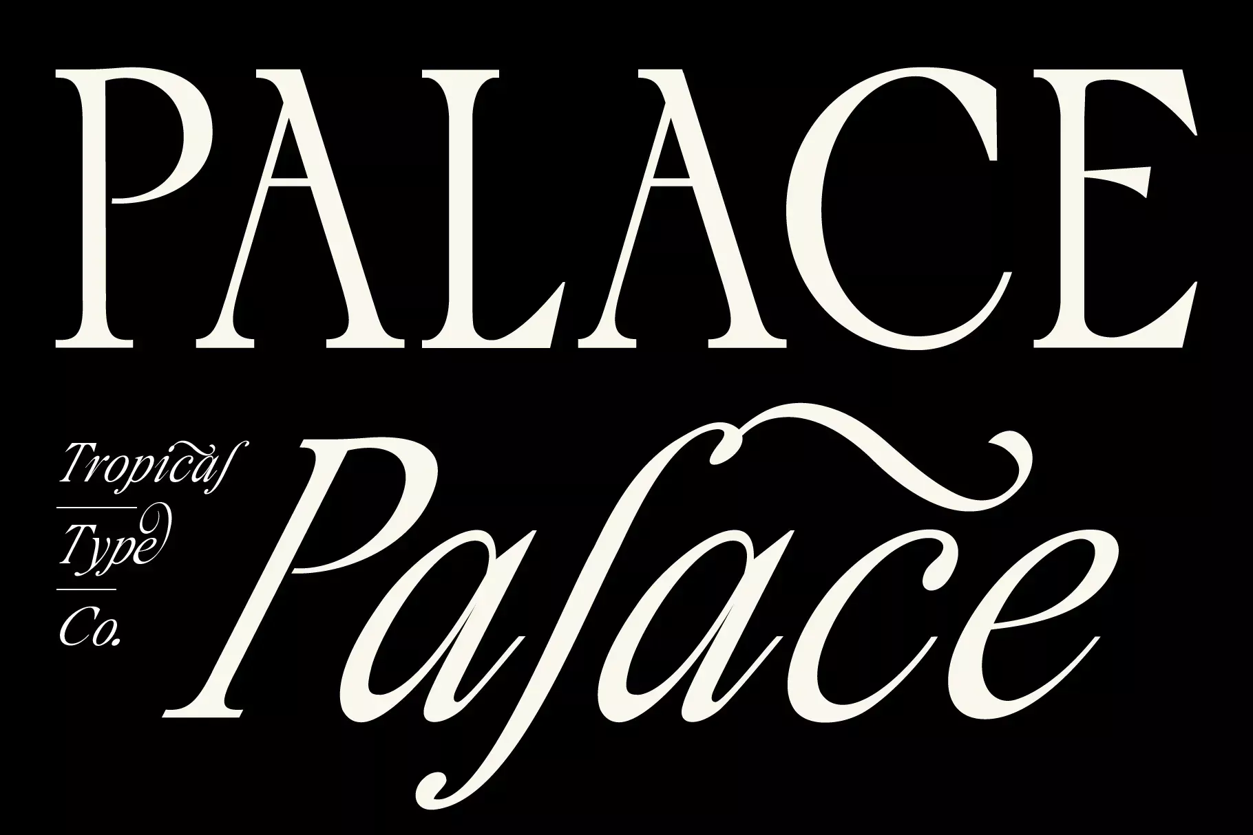 Palace Serif | Classical Serif Typeface