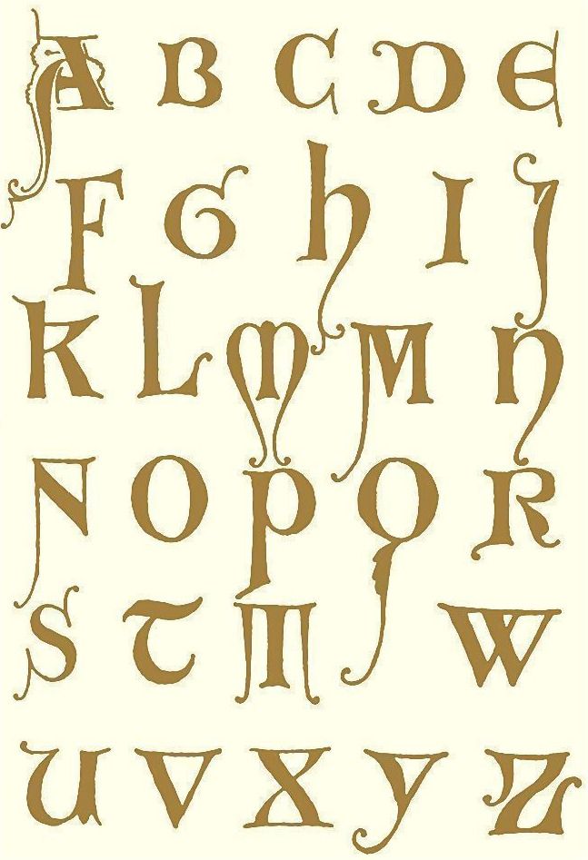 Elegant Darkness: Unique Typography for the Eternal in 2024 | Gothic lettering, Fonts alphabet,…