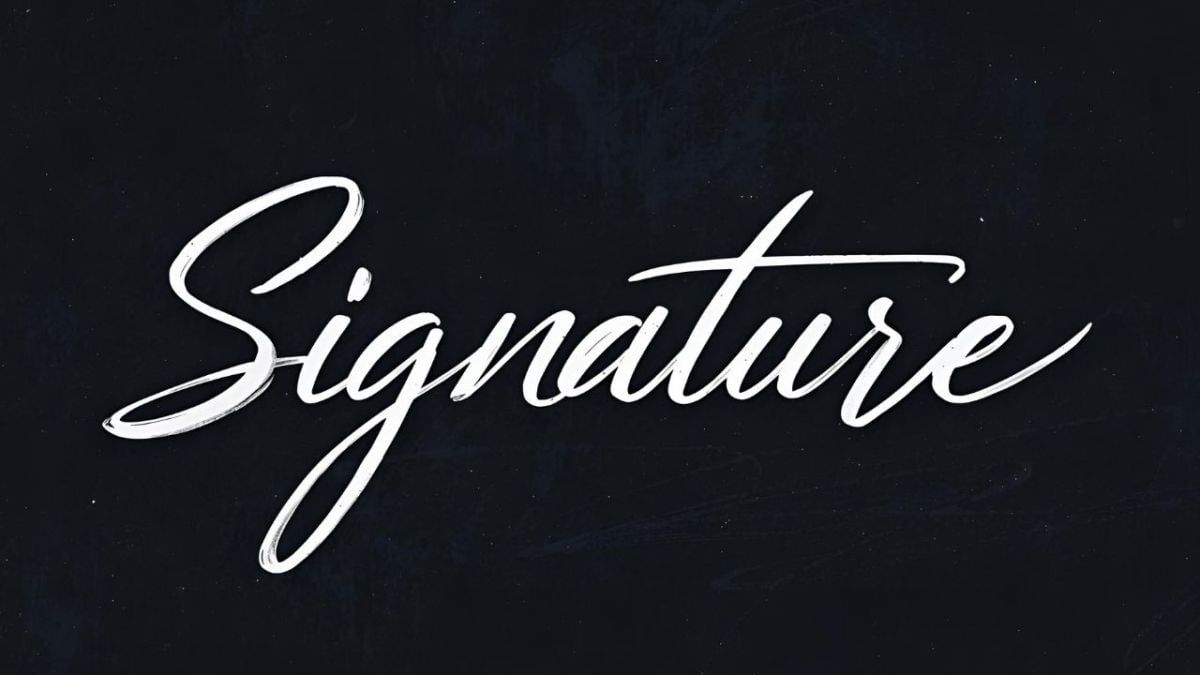 Signature Font Generator