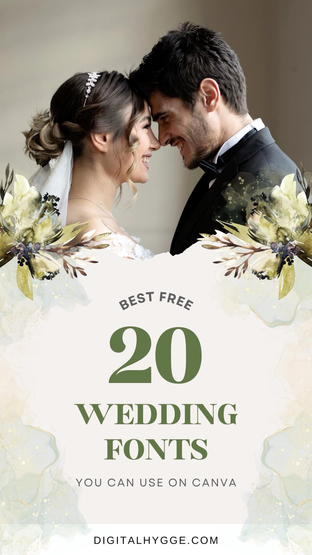 Best Wedding Fonts on Canva