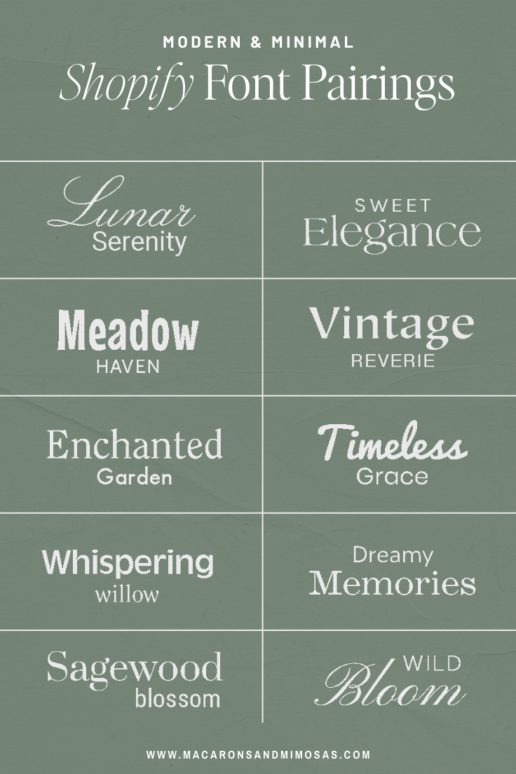 Romantic Canva Font Pairings for Weddings, Quotes & Luxury Branding