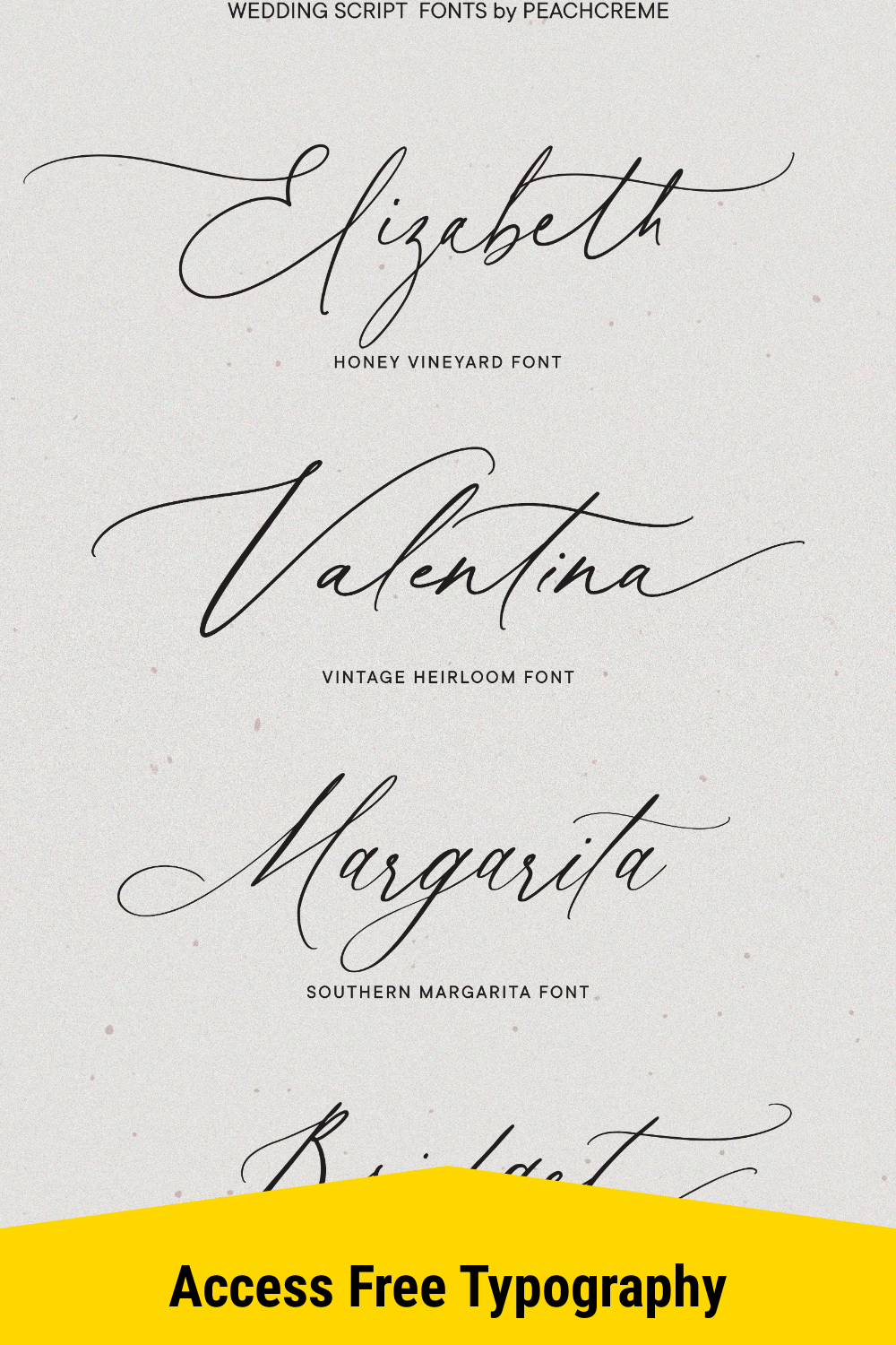 Stunning Wedding Fonts to Elevate Your Invitations and Signage