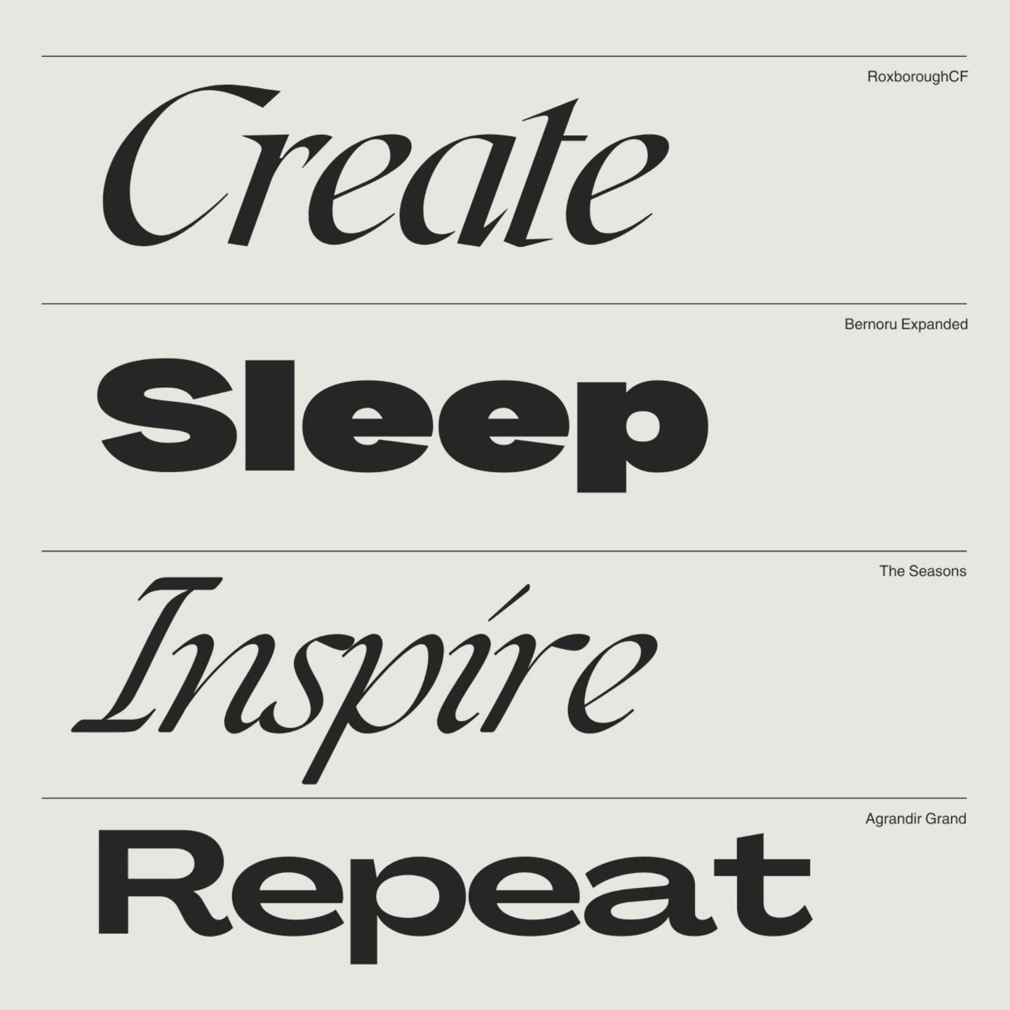 Typography Inspiration