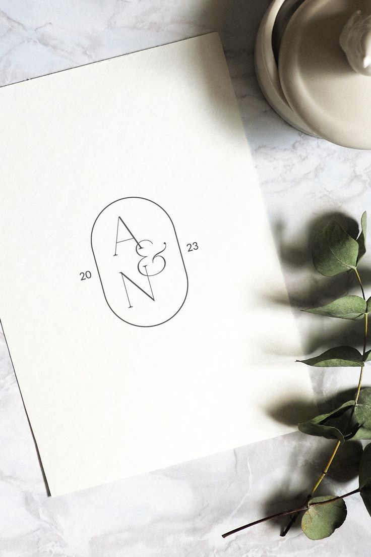 Premade Logo Design, Luxury Wedding Monogram, Wedding Couple Logo Digital