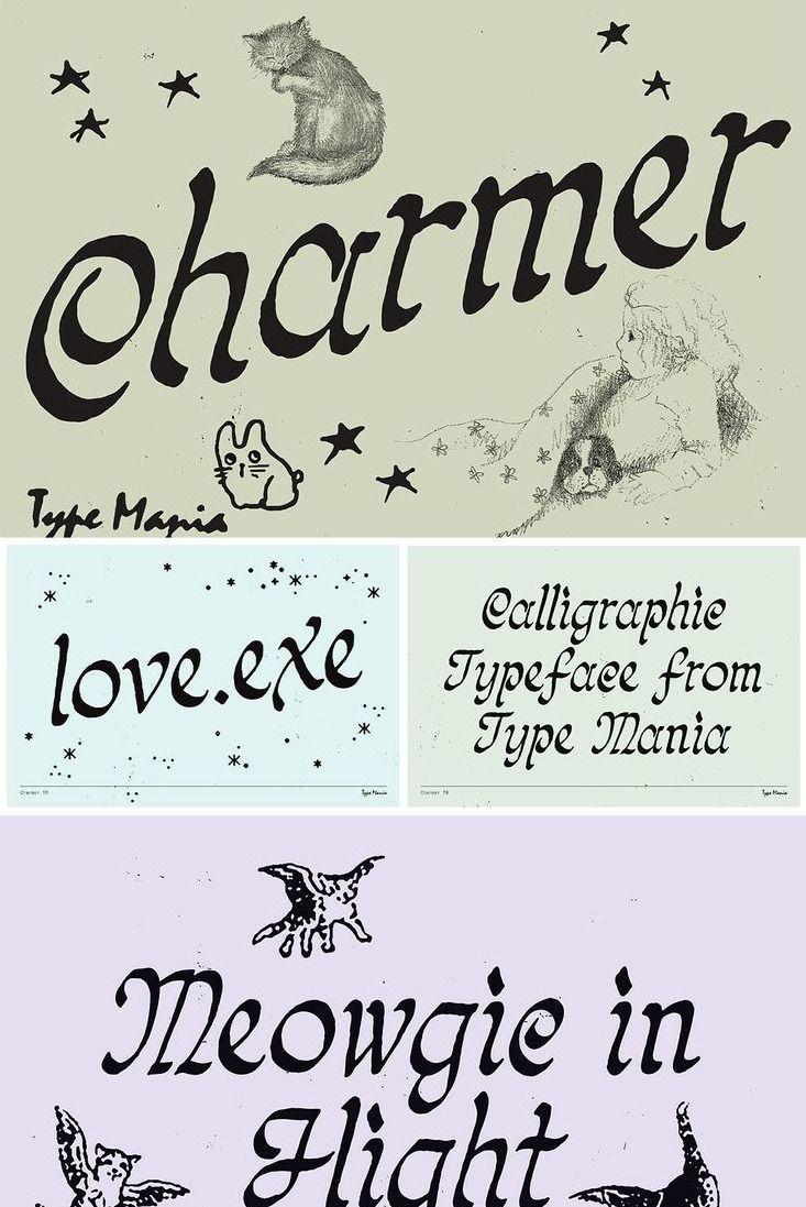 Charmer TM — A Handwritten Calligraphic Font