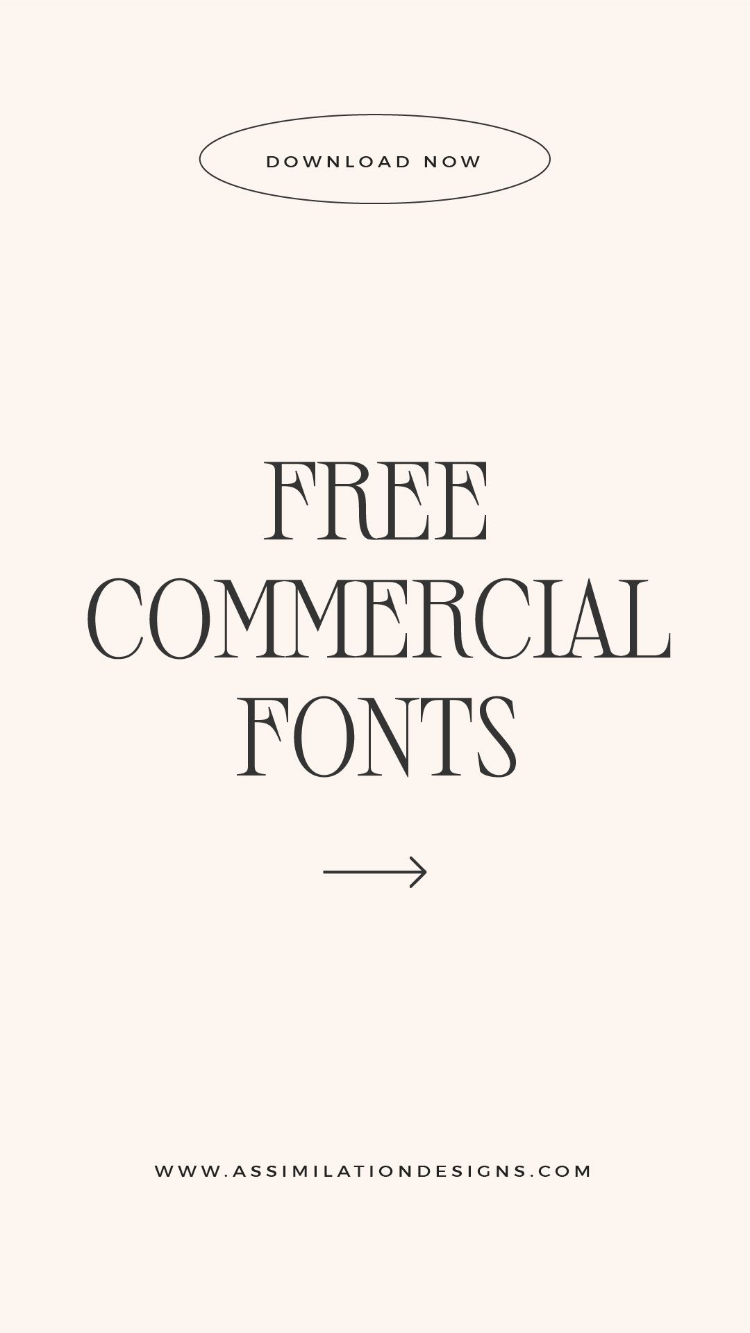 Free Commercial Fonts — Assimilation Designs