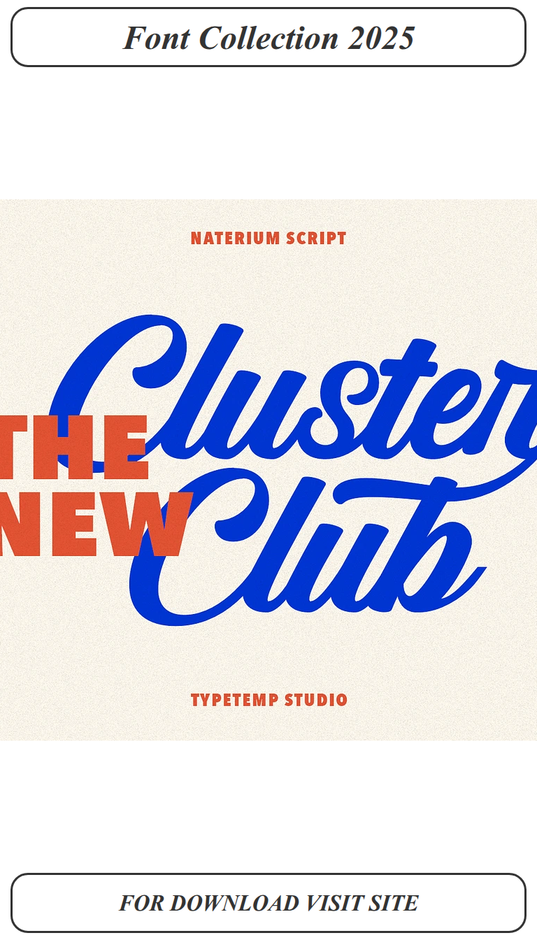 The ideal vintage font to elevate your branding project