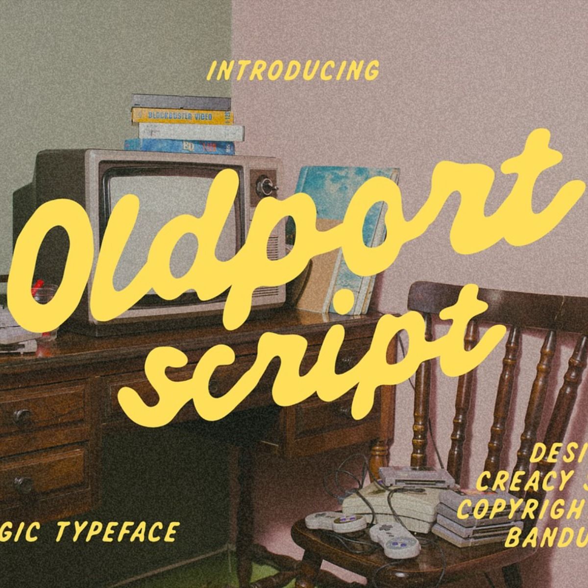 Oldport Script – Nostalgic Retro