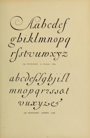 Alphabets old and new;