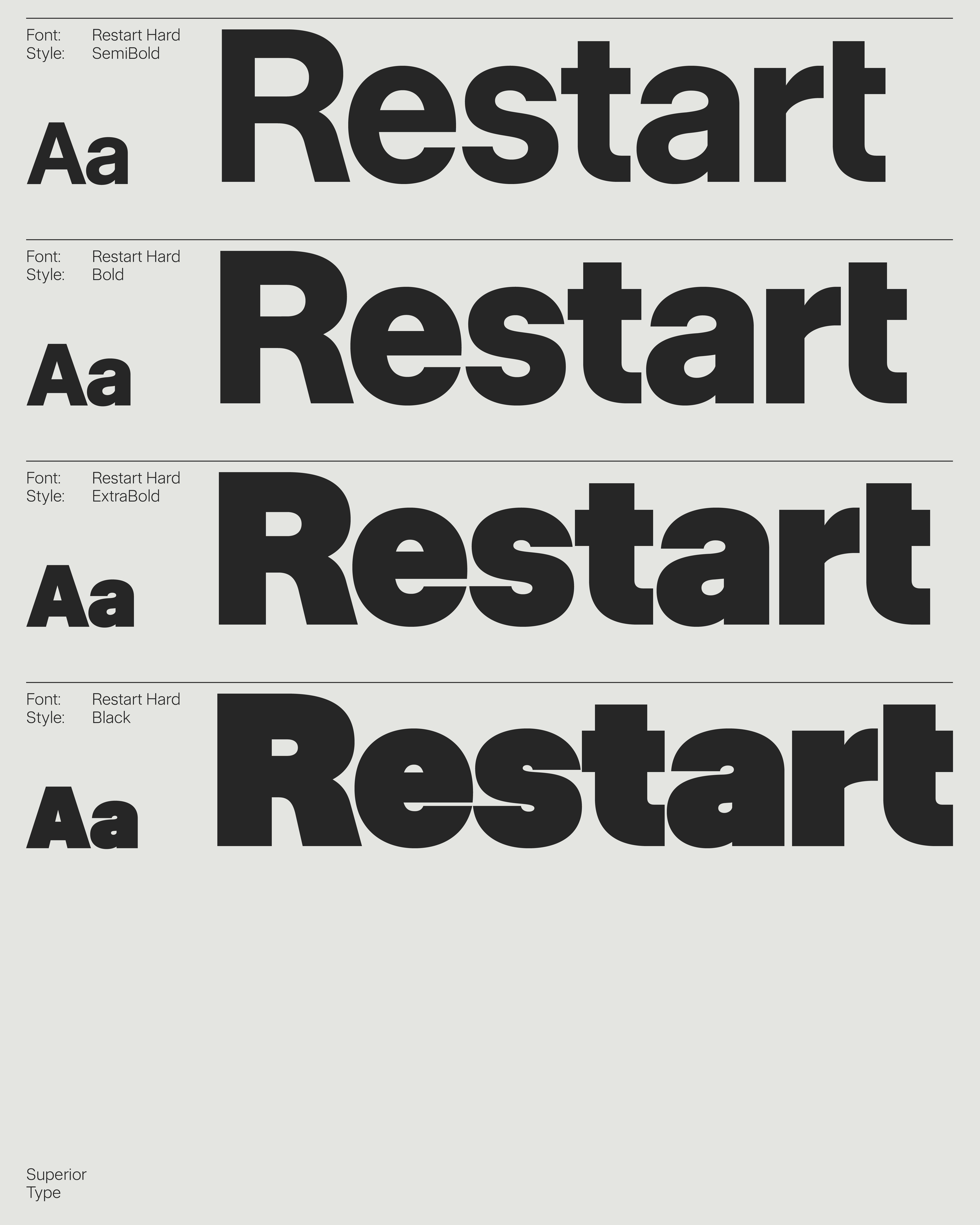 Balanced and sexy: Superior Type’s Restart Hard and Soft add new flavour to the💖