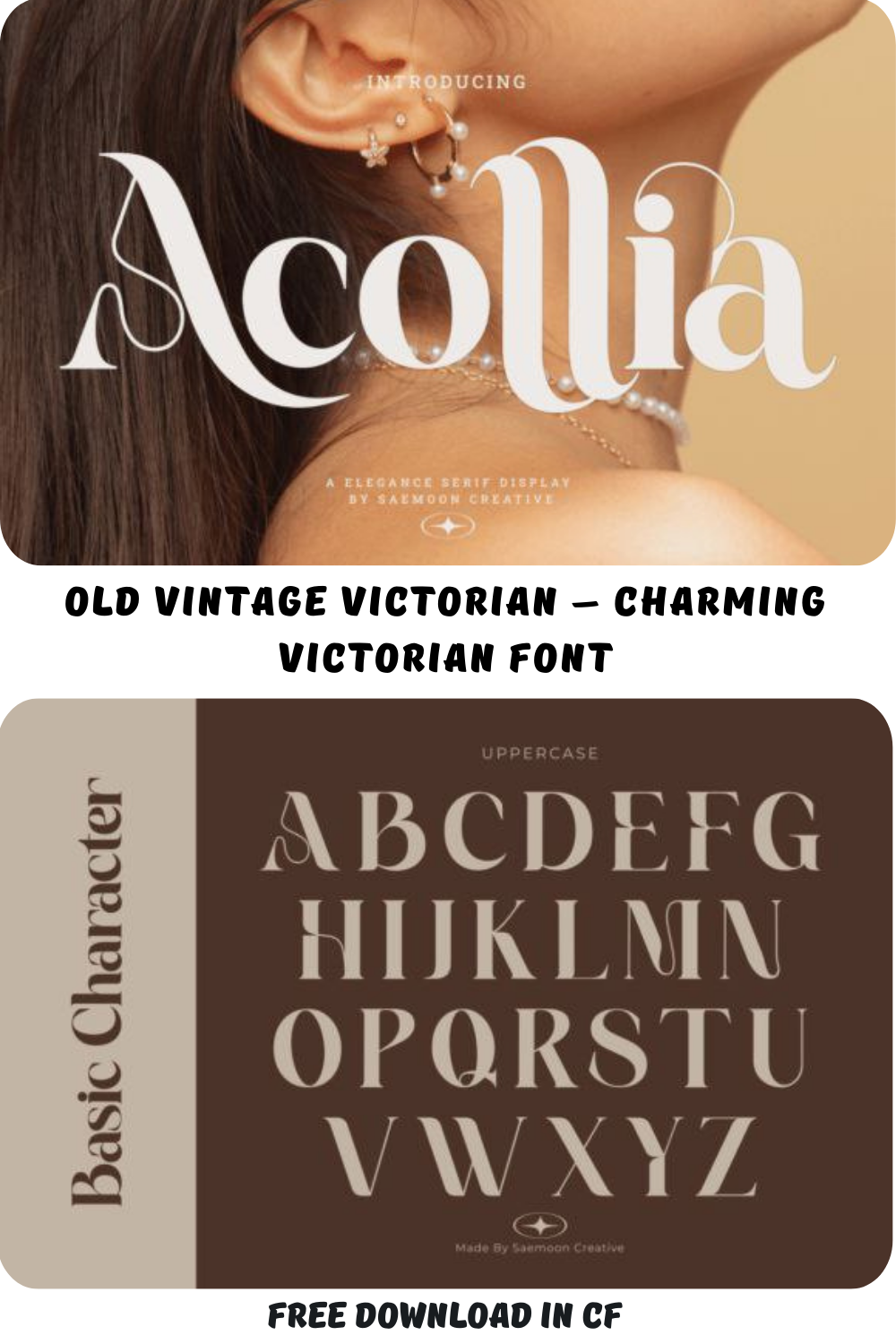 Old Vintage Victorian – Charming Victorian Font 🏛️