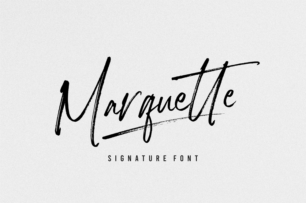 Free Marquette Signature Font