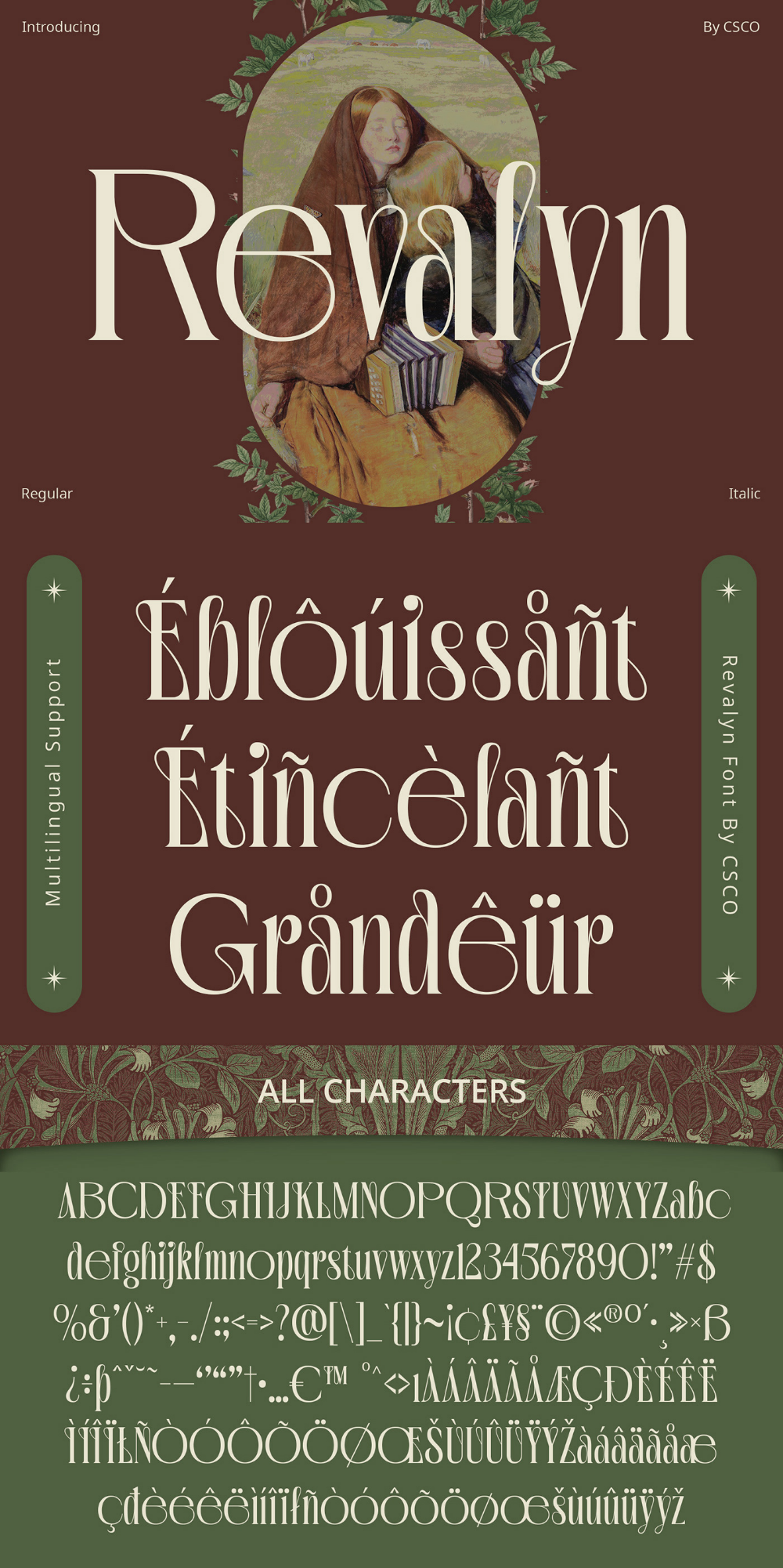 Revalyn — Art Nouveau | FREE FONT