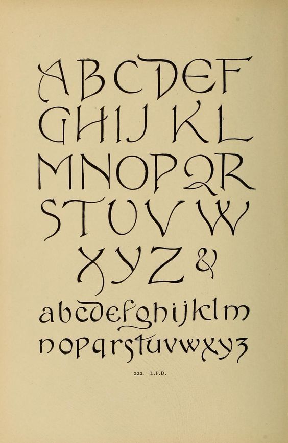 Vintage Alphabets: Craftsman’s Guide