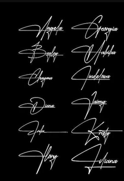 Handwritten Photography Logo | Custom Signature Design