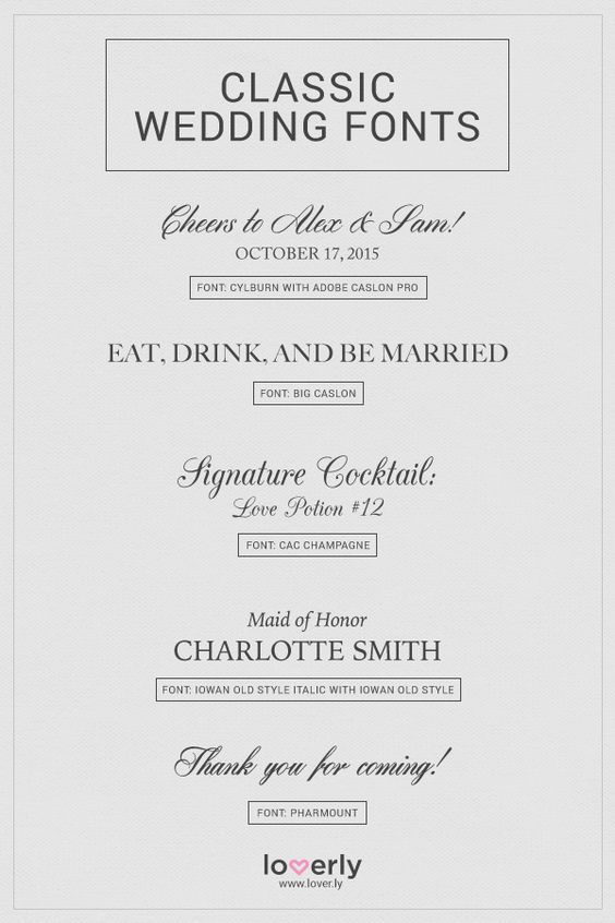 Discover 60 Gorgeous Free Wedding Fonts for Elegant Invitations & Creative