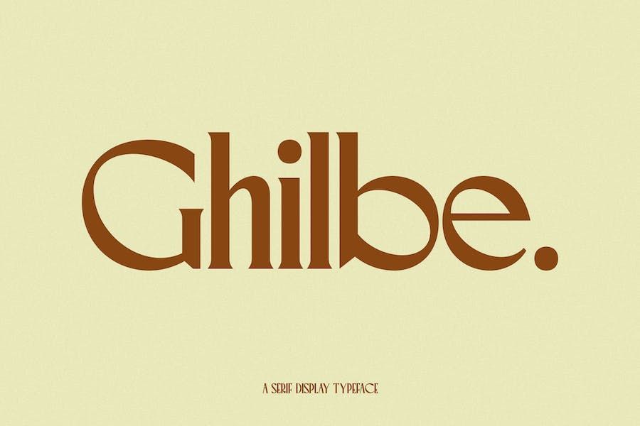Ghilbe Font Free Download
