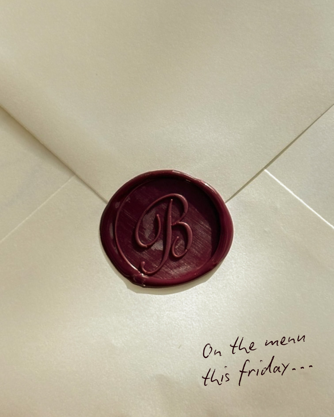 Banter Supper Club Invitation Detail