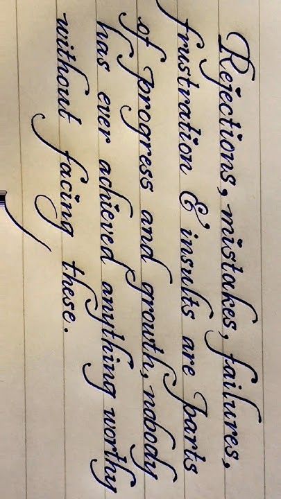 Italic handwriting | English handwriting #calligraphy #writing #lettering #italic
