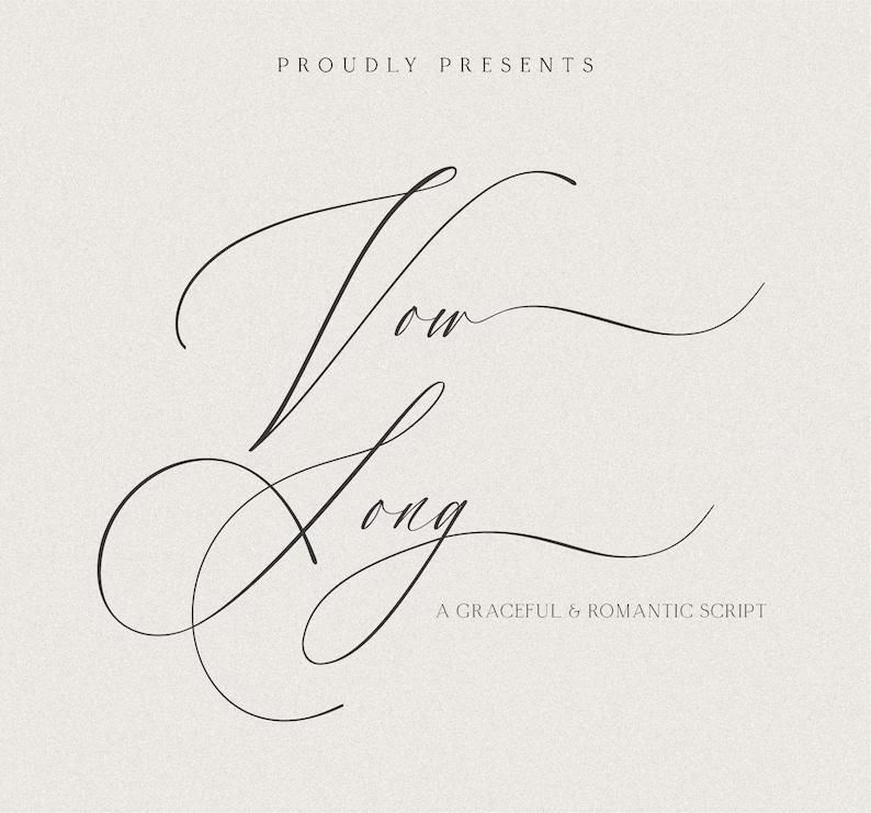 ✨ Vow Song – Elegant Handwritten Script Font for Branding & Invitations ✨