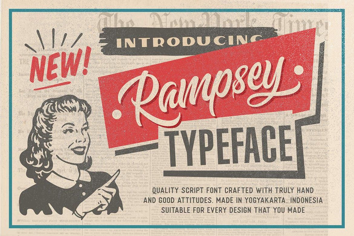 27 Creative 1940s Fonts From The Greatest Generation | HipFonts