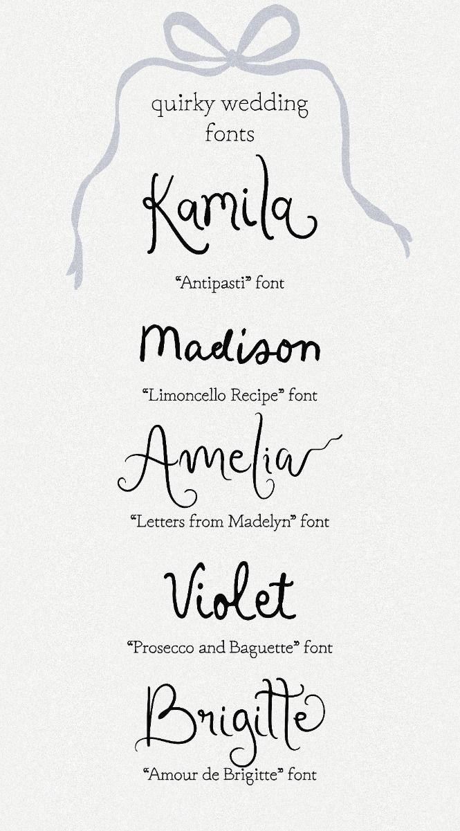 Quirky fonts by PeachCreme