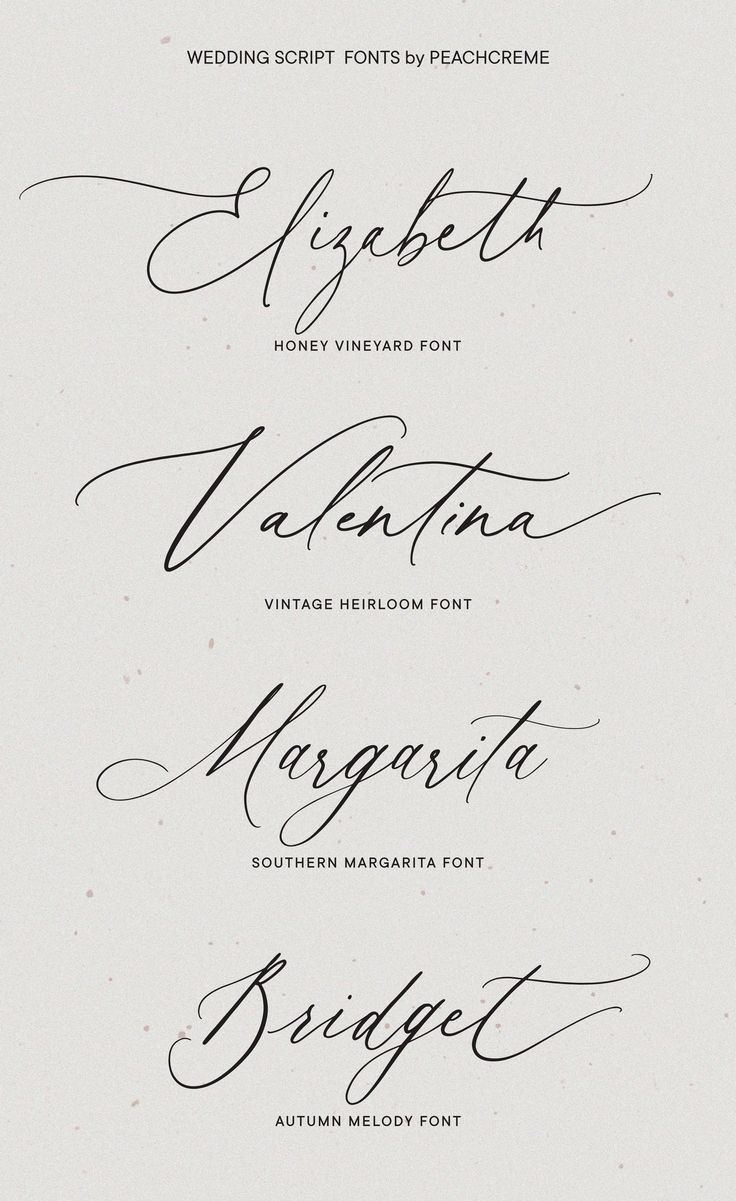 Wedding Fonts | Wedding fonts, Wedding script fonts, Modern calligraphy fonts | Wedding fonts,…