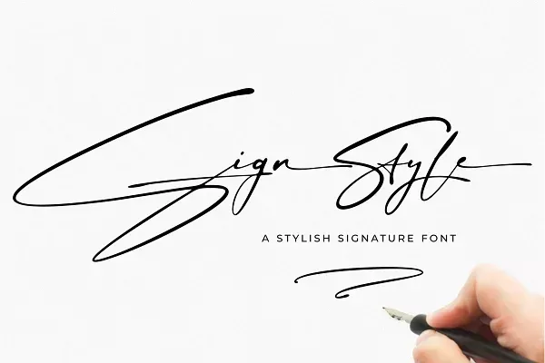 Elegant Signature Font: RedyStudio Script for Stunning Branding ✨