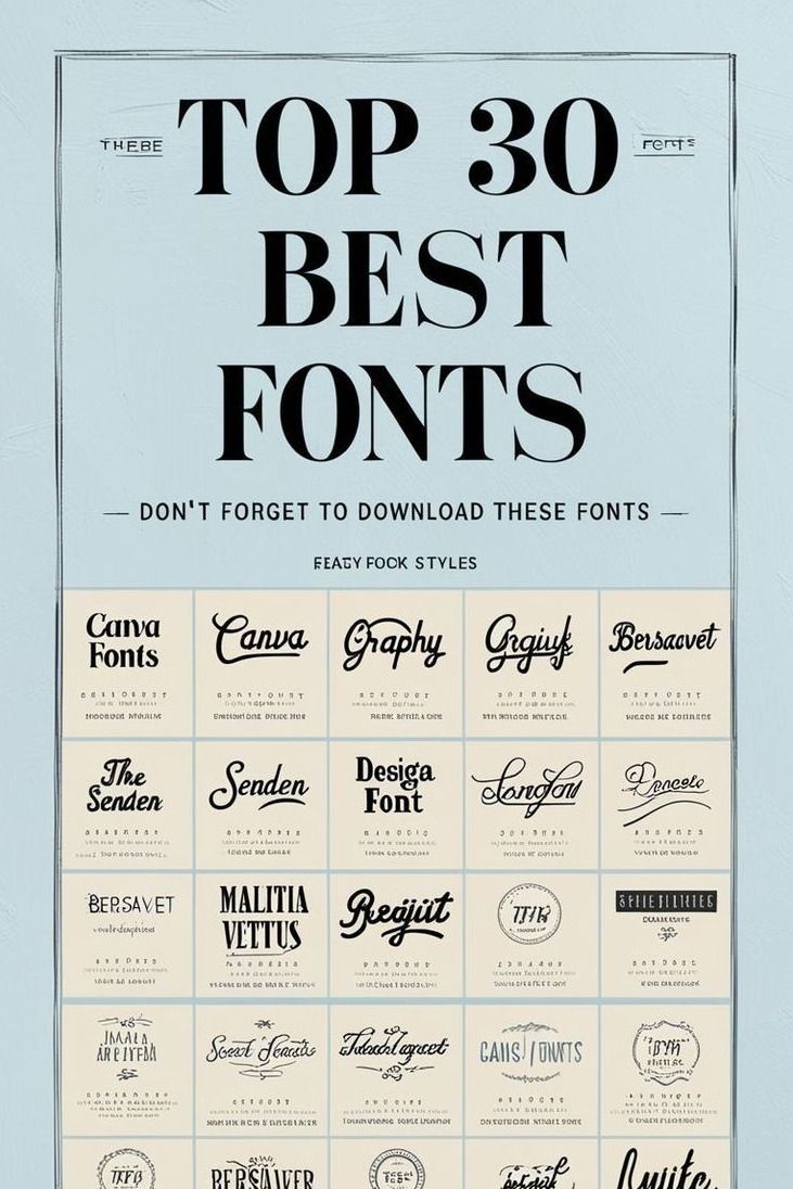 Modern Canva Fonts: Free & Stylish