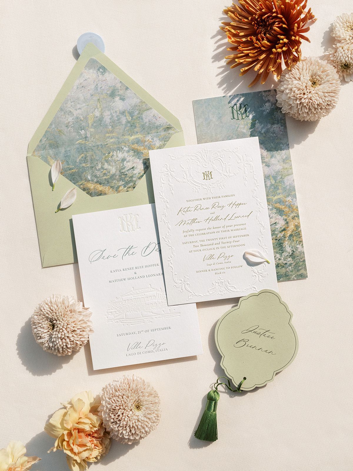 Elegant Wedding Reception at Villa Pizzo on Lake Como