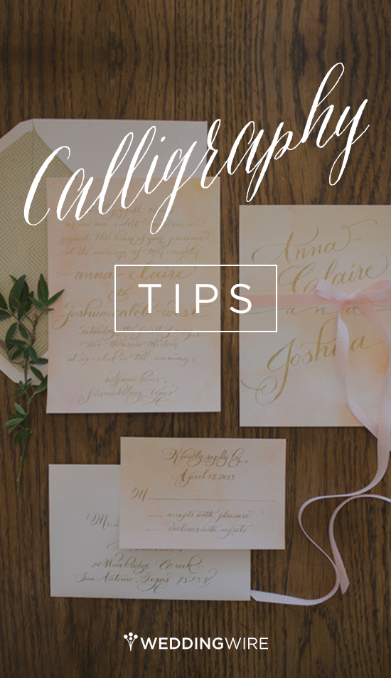 Wedding Calligraphy Tips From The Pros