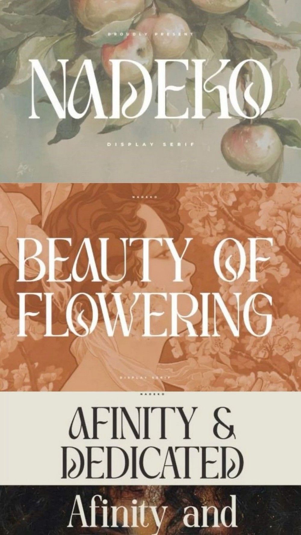 Bold Fonts for Wedding Save-the-Dates