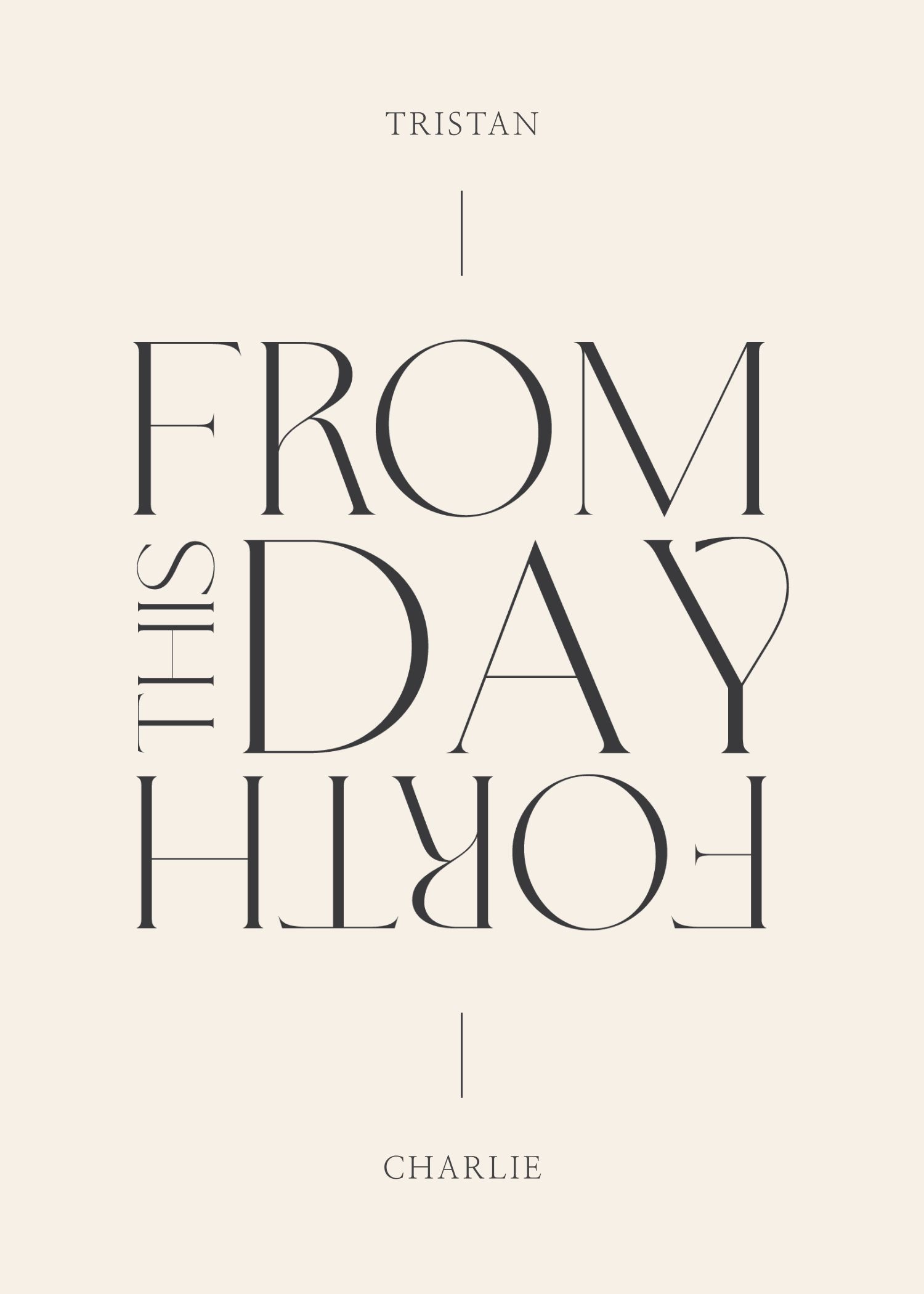 Ultra Modern Wedding Invitation Set | Printable Editable Template | Invite, Detail Card, RSVP Card