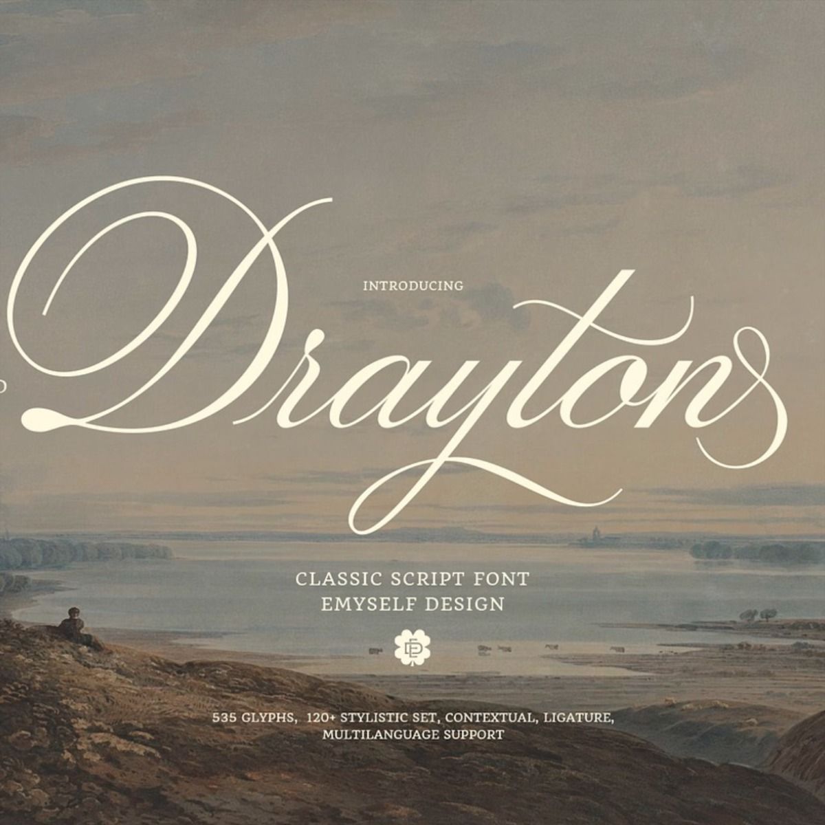 ED Drayton — Classic script