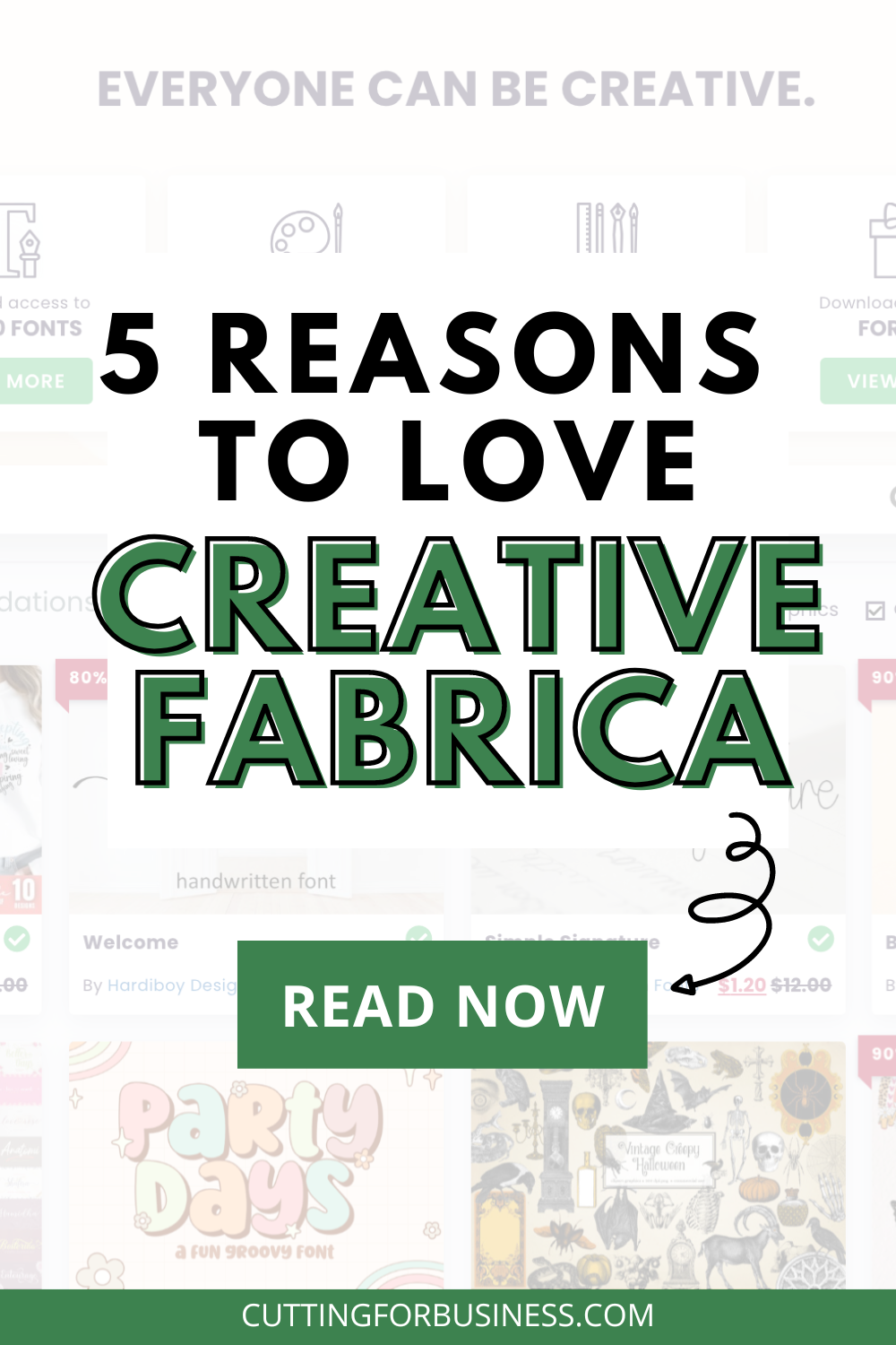 5 Reasons to Love Creative Fabrica